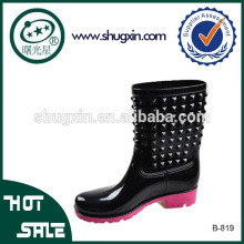 ladies fashion shoes china plastic designer shoes women B-819